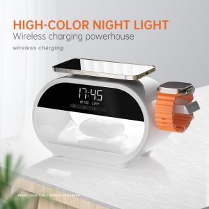 3-in-1 Fast Charger with Adjustable Night Light S11