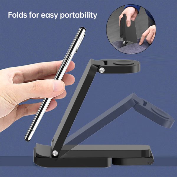 3in1 Flexible Recharging with 360° Rotation Wireless Charger S90 - Image 3