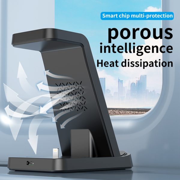 3-in-1 Wireless Charger Station Z12 - Image 3