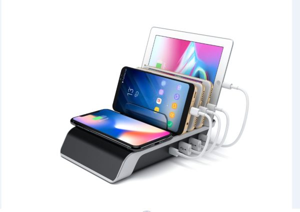 Ultimate Multi-Device Charging Station with Fast Sync and Durable Design UD09