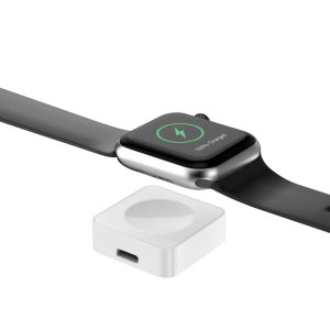 Compact Fast Charging Dual-Port Magnetic Watch Wireless Charger MW206