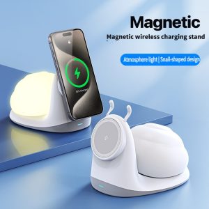 2-in-1 Magnetic Night Light Wireless Charger