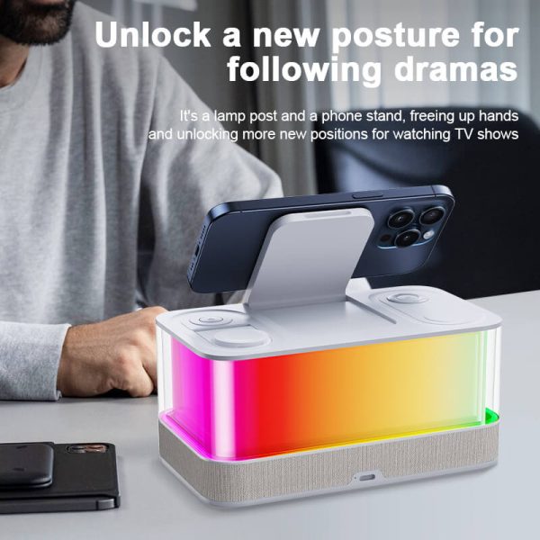 Moni R8: 6-in-1 Night Light Wireless Charger - Image 4