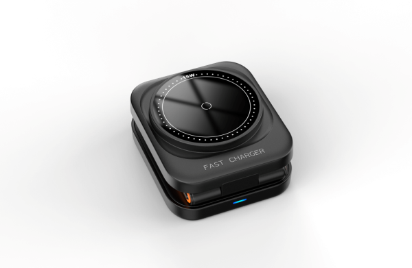 Moni MZ28: Foldable Magnetic 3-in-1 Wireless Charger - Image 7