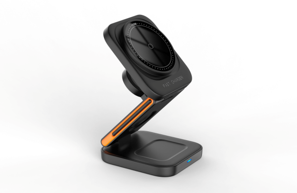 Moni MZ28: Foldable Magnetic 3-in-1 Wireless Charger - Image 3