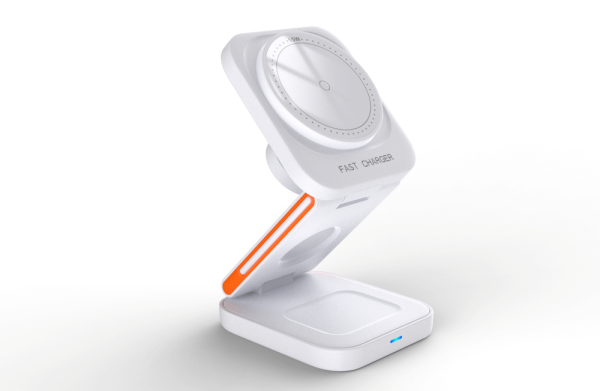 Moni MZ28: Foldable Magnetic 3-in-1 Wireless Charger - Image 2