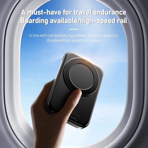 Moni X06: Foldable Stand Magnetic Wireless Power Bank - Image 4