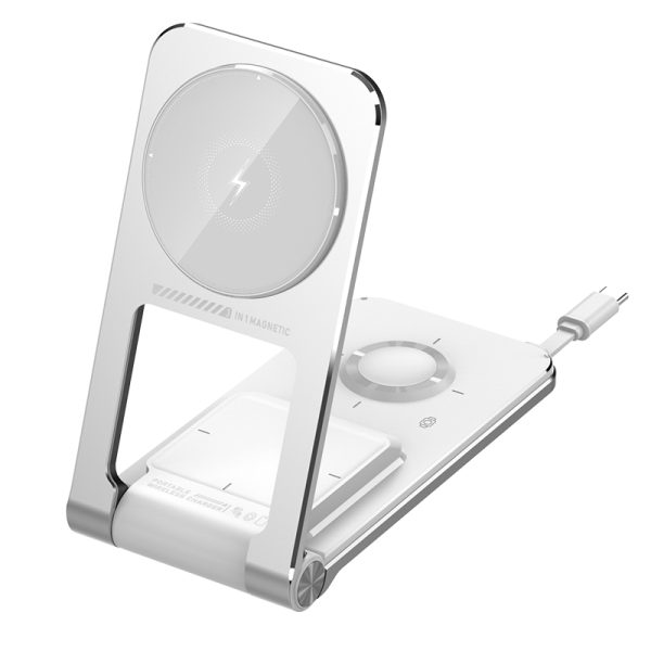 Moni M2-1: Magnetic Folding 3-in-1 Wireless Charger - Image 7