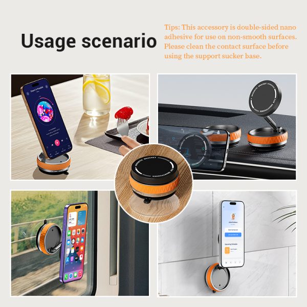 K10B Vacuum Magnetic Suction Stand – The Ultimate Car Phone Holder - Image 7